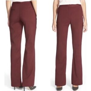 TROUVE maroon burgundy trouser dress pants Sz 4